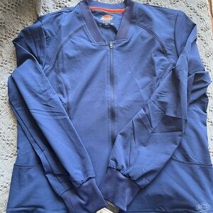 Dickies zip up scrub jacket-NEW!